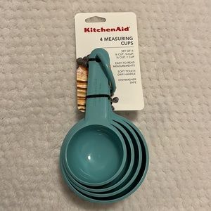 KitchenAid Measuring Cups, Set Of 4, Aqua Sky